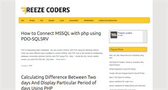 Desktop Screenshot of freezecoders.com